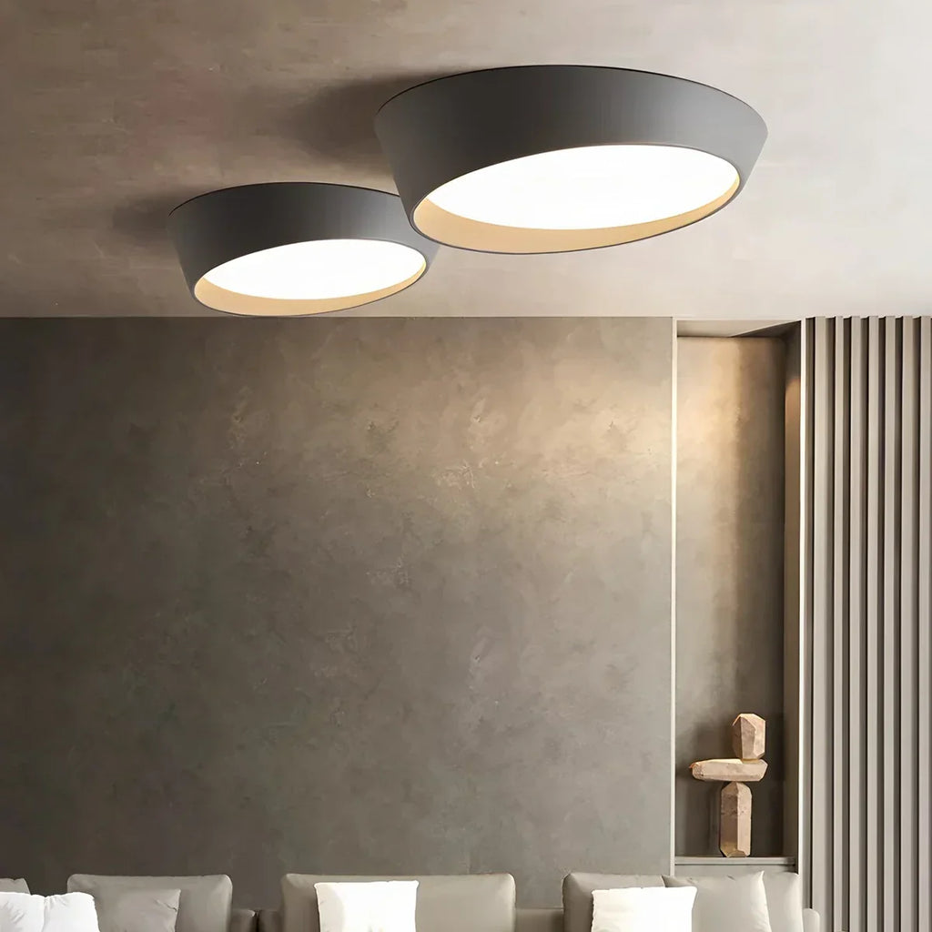 Modern Round Acrylic Ceiling Light for Bedroom | Desfino