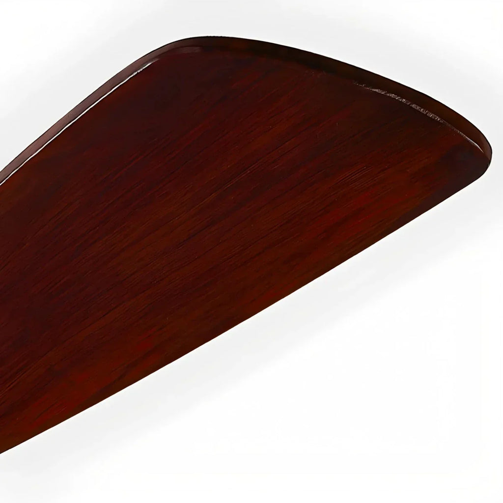 Mid-century Modern Hugger Ceiling Fan Lamp | Desfino