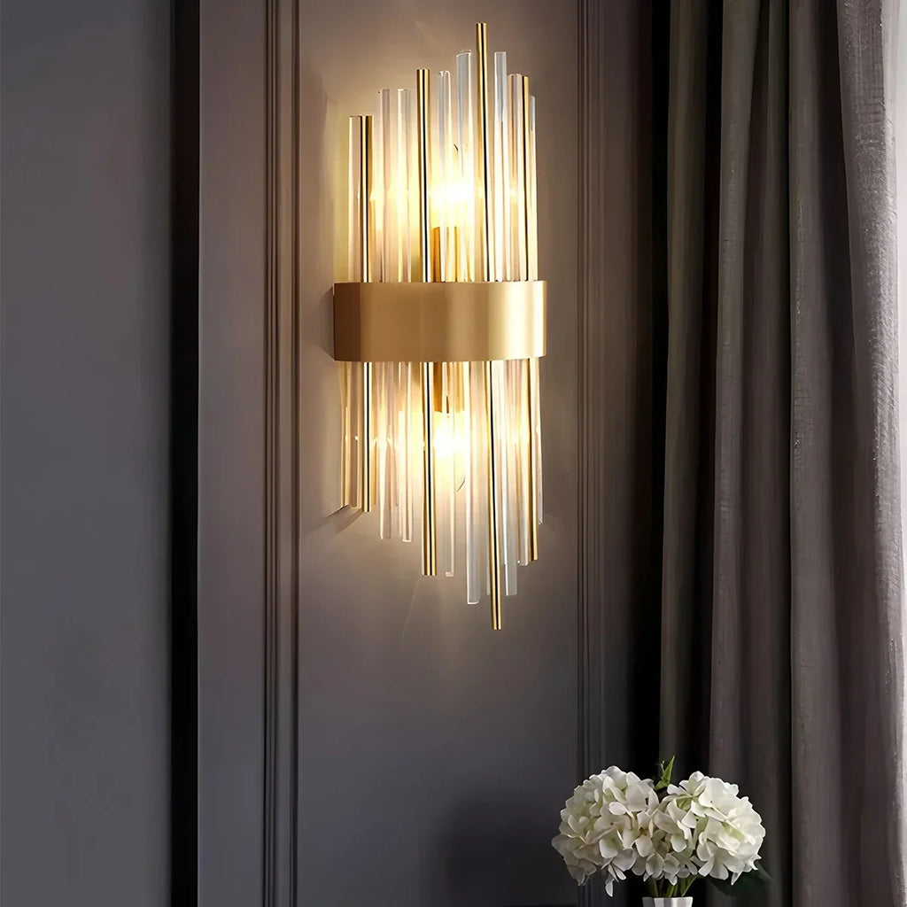 Minimal Luxury Glass Wall Lamp | Desfino