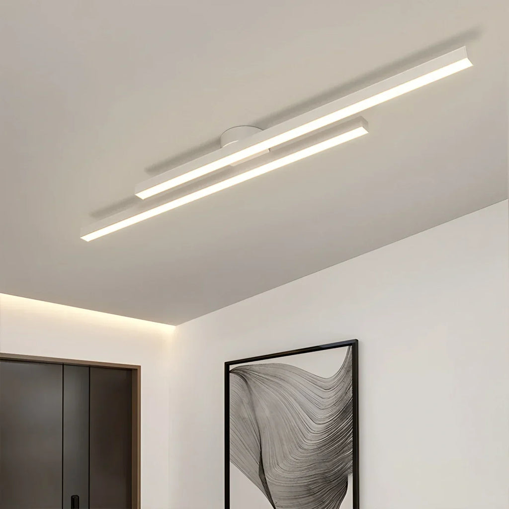 Dimmbare lineare Deckenleuchte im minimalistischen Stil | Desfino