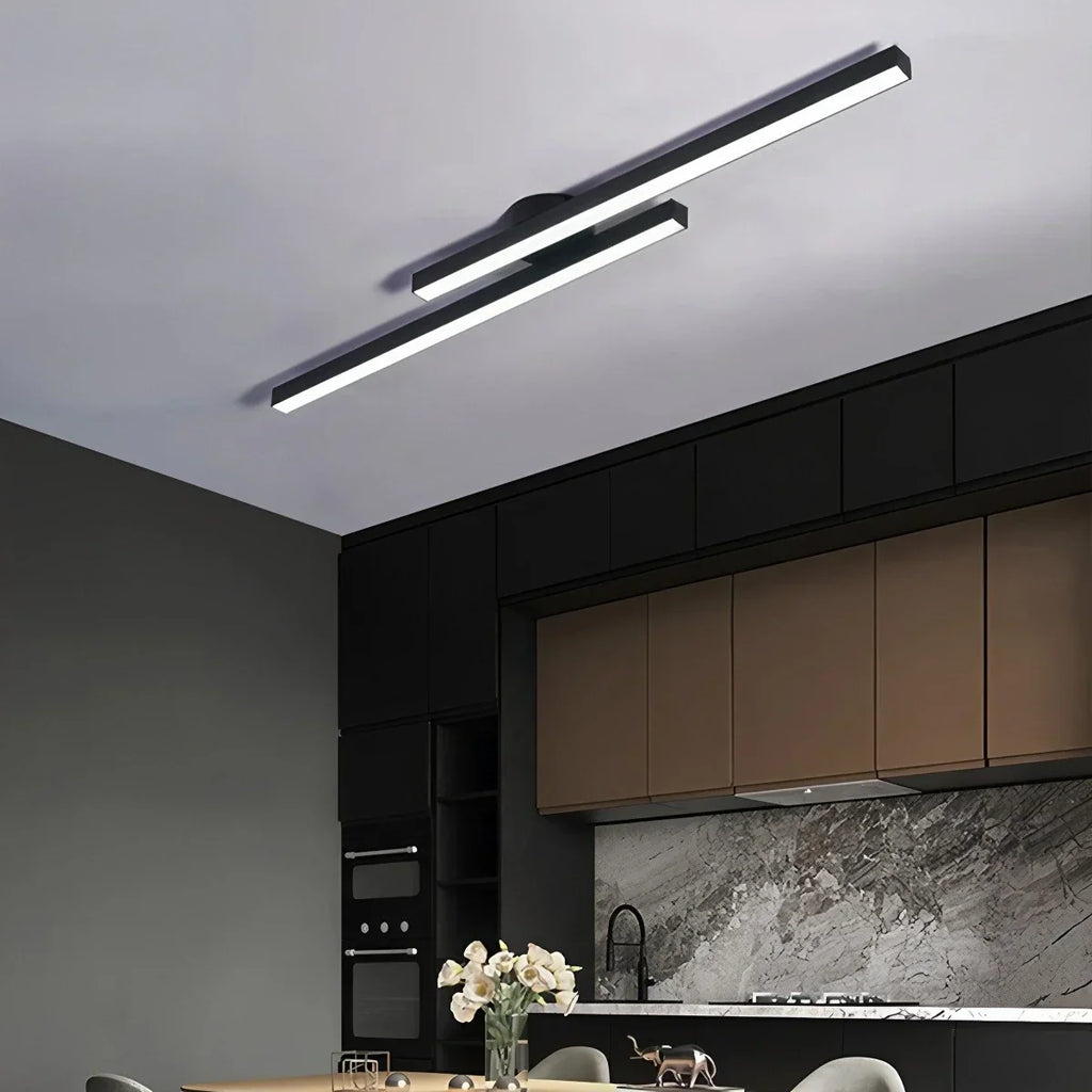 Dimmbare lineare Deckenleuchte im minimalistischen Stil | Desfino