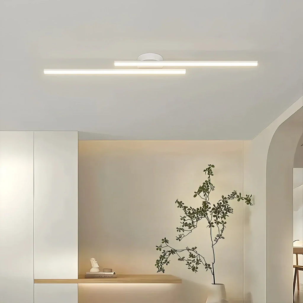 Dimmbare lineare Deckenleuchte im minimalistischen Stil | Desfino