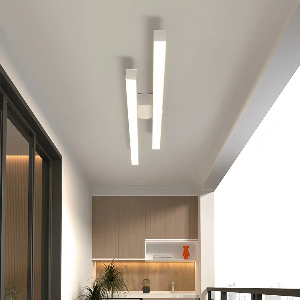 Dimmbare lineare Deckenleuchte im minimalistischen Stil | Desfino