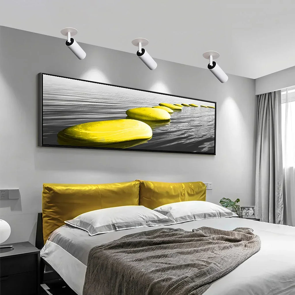 Minimalistischer LED-Deckenstrahler für das Wohnzimmer | Desfino