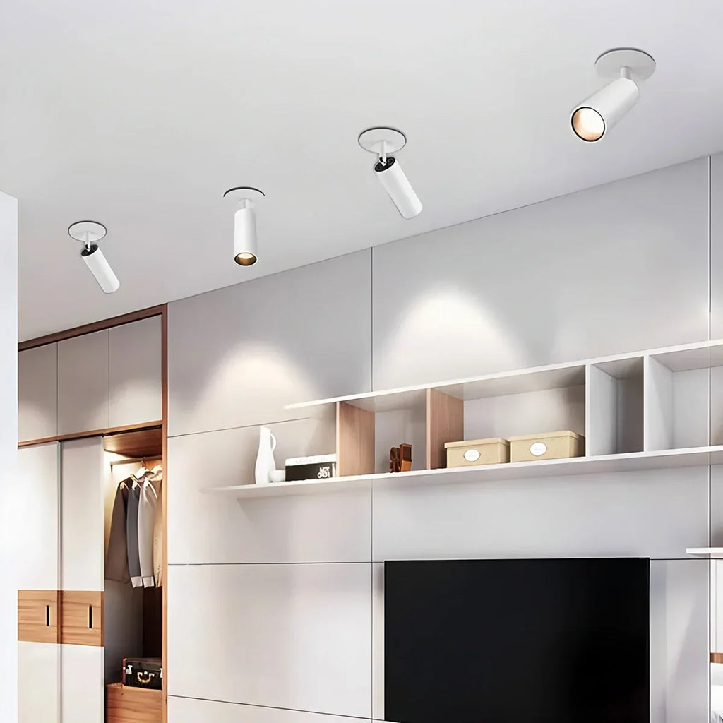 Minimalistischer LED-Deckenstrahler für das Wohnzimmer | Desfino