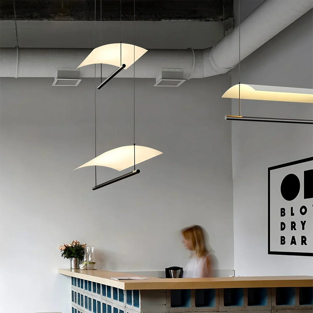 Minimalist Tile Shape Dining Room Pendant Light | Desfino