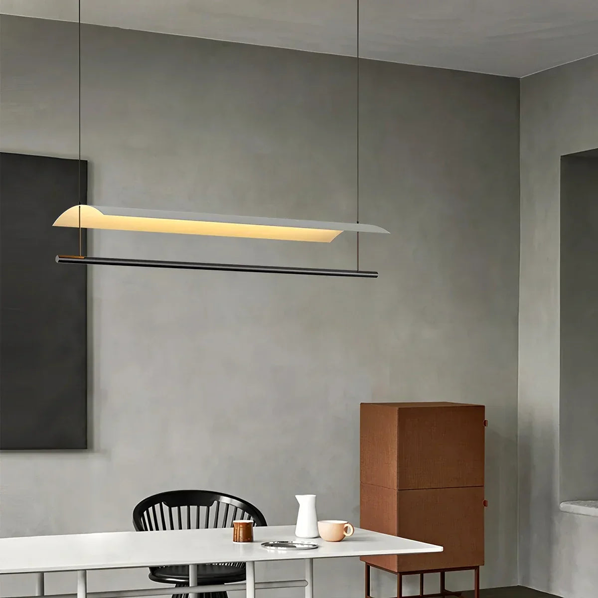 Minimalist Tile Shape Dining Room Pendant Light | Desfino