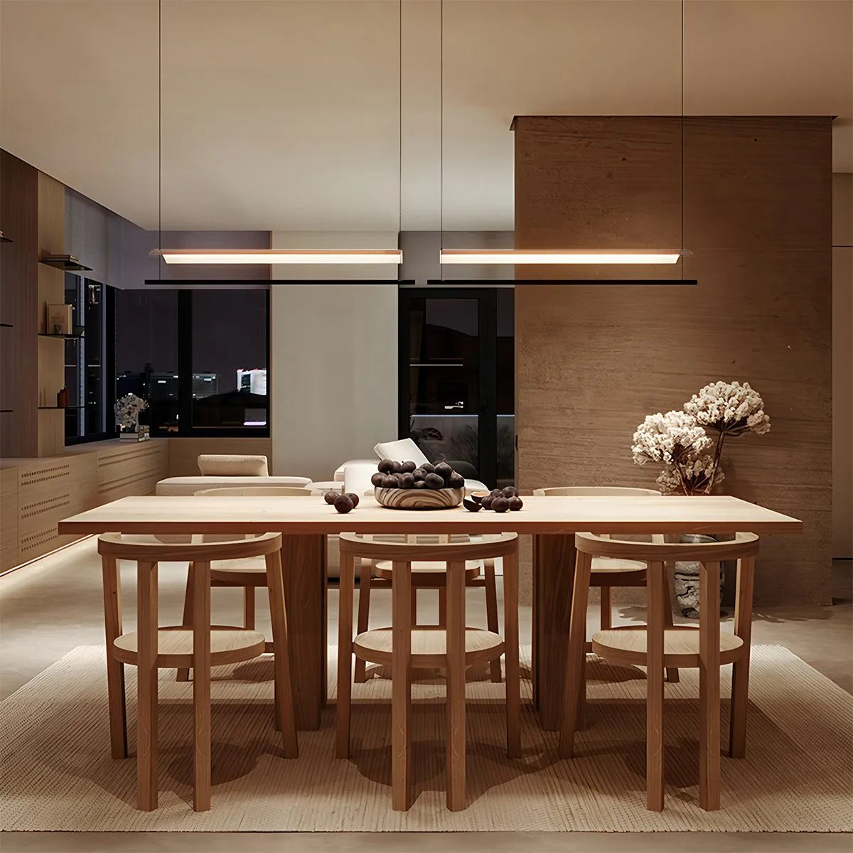Minimalist Tile Shape Dining Room Pendant Light | Desfino