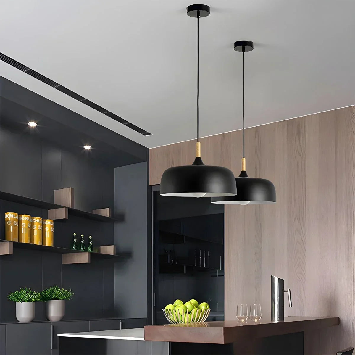 Modern Dome Macaron Pendant Light for Kitchen Island | Desfino