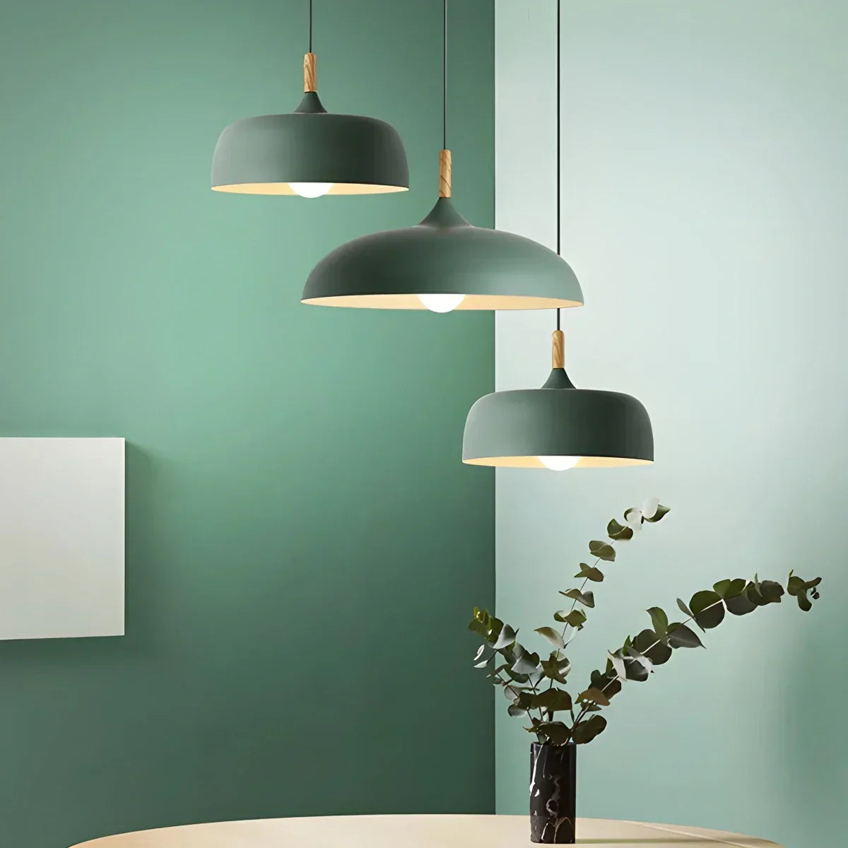 Modern Dome Macaron Pendant Light for Kitchen Island | Desfino