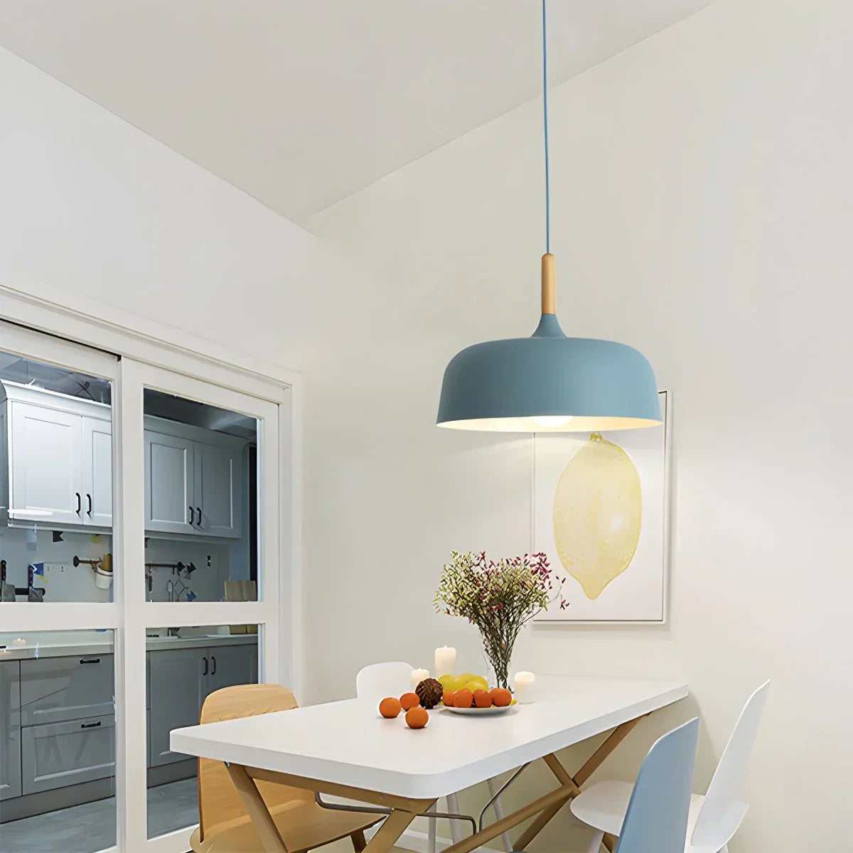 Modern Dome Macaron Pendant Light for Kitchen Island | Desfino