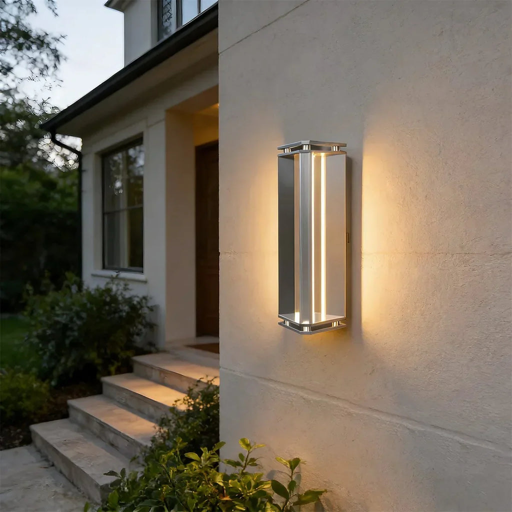 Modern Geometric Outdoor Waterproof Wall Lamp | Desfino
