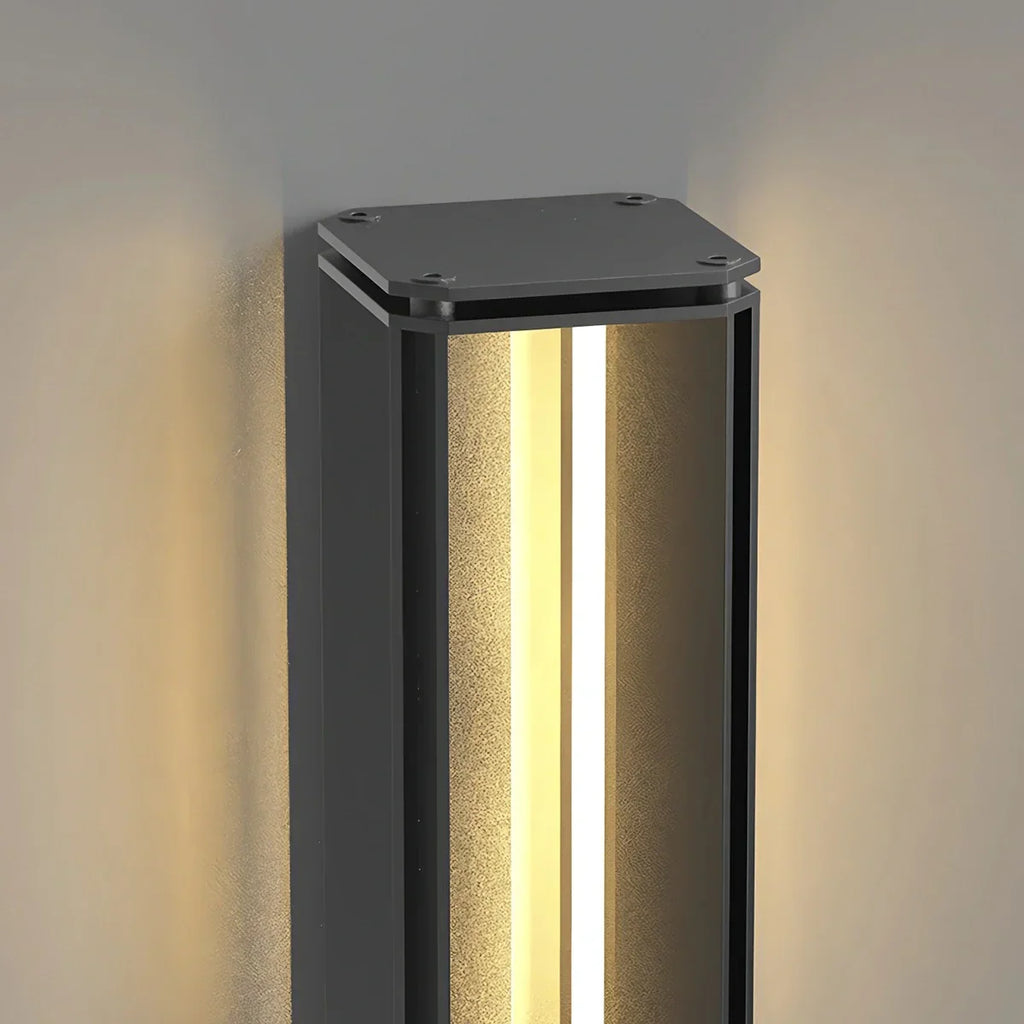 Modern Geometric Outdoor Waterproof Wall Lamp | Desfino