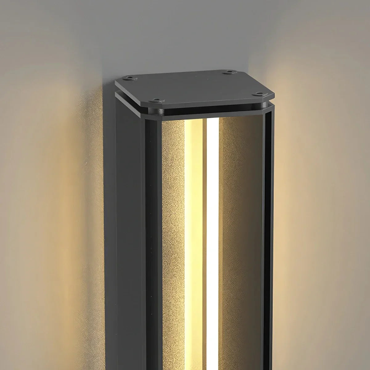 Modern Geometric Outdoor Waterproof Wall Lamp | Desfino