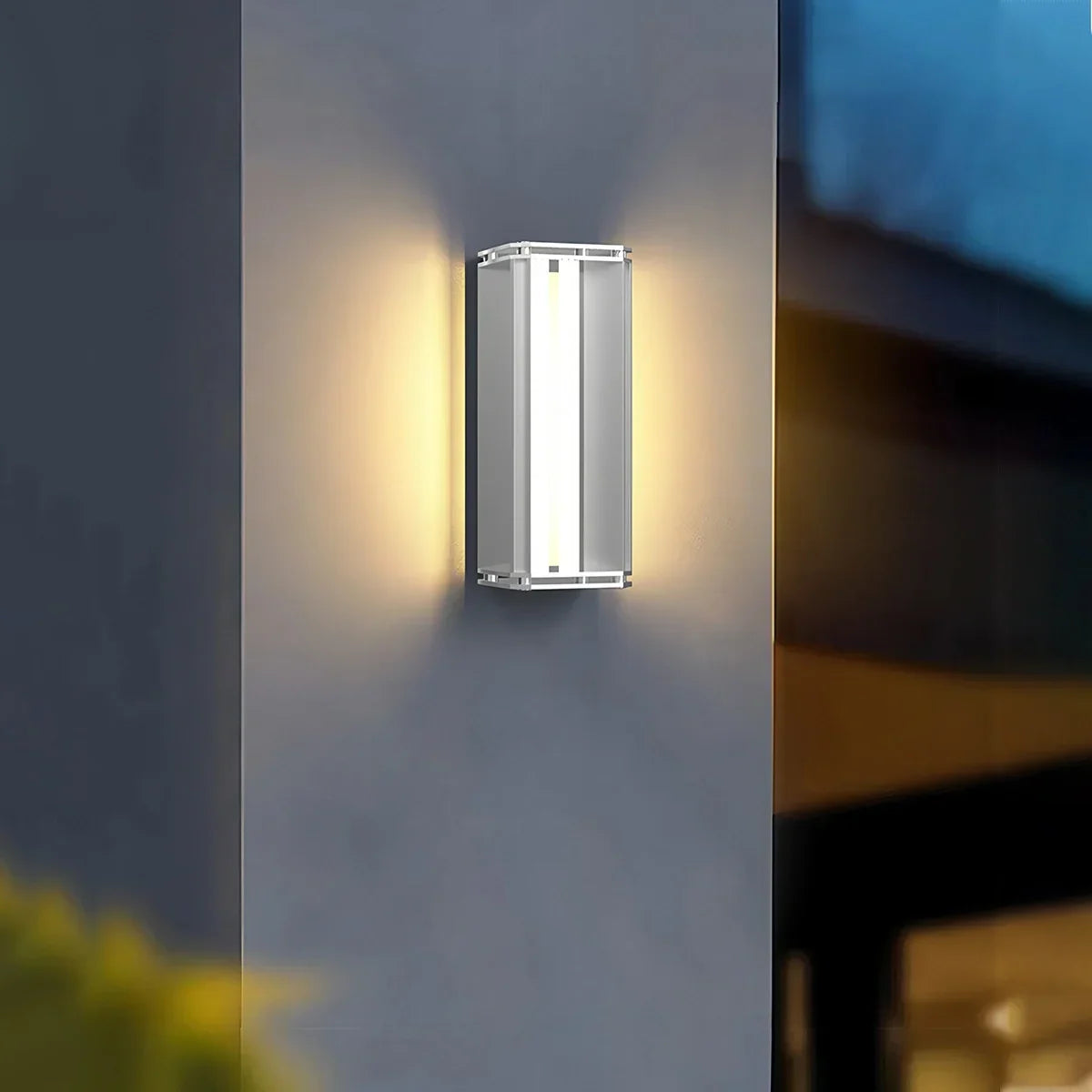 Modern Geometric Outdoor Waterproof Wall Lamp | Desfino