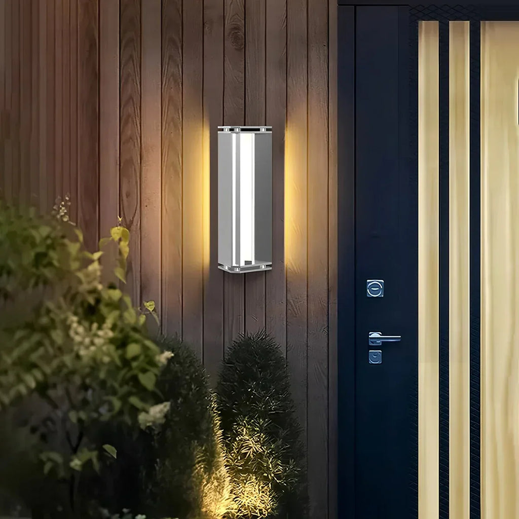 Modern Geometric Outdoor Waterproof Wall Lamp | Desfino