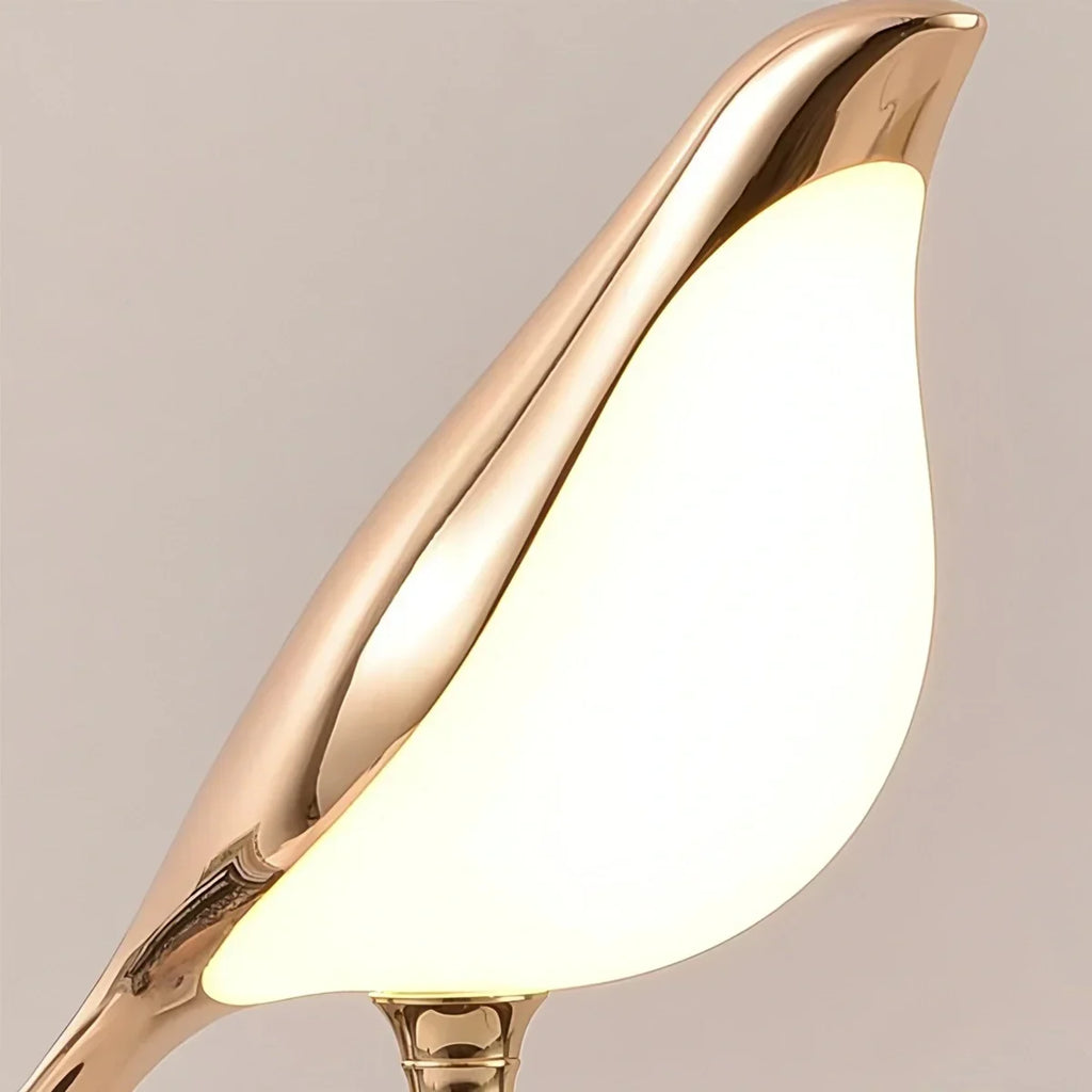 Modern Gold Birds LED Chandelier | Desfino