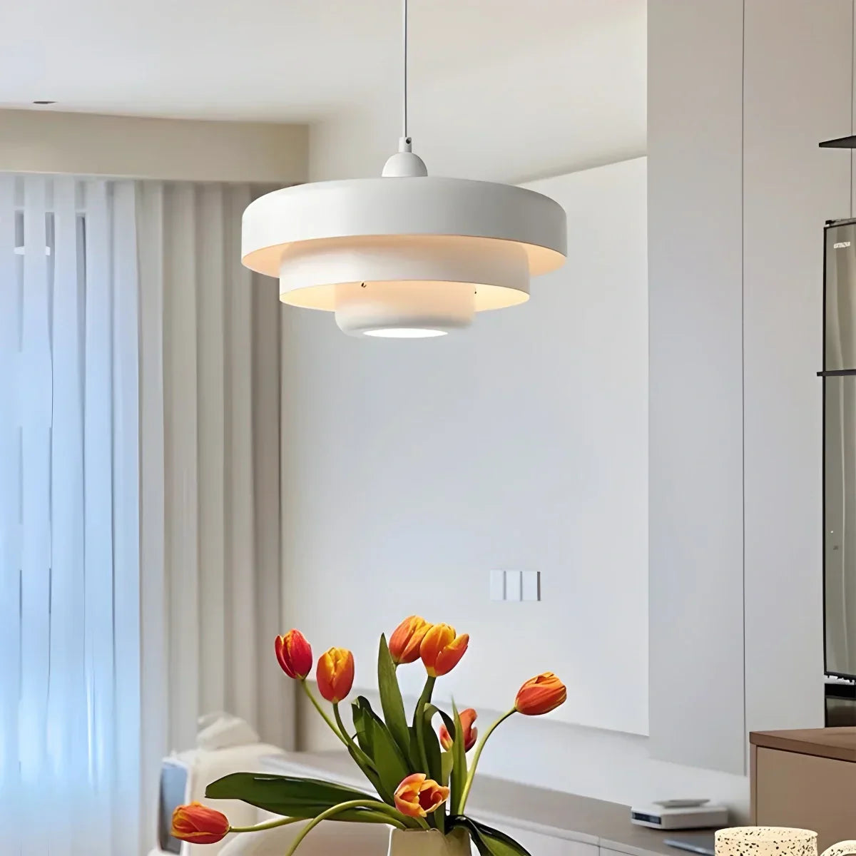 Modern LED Dining Room Pendant Light | Desfino