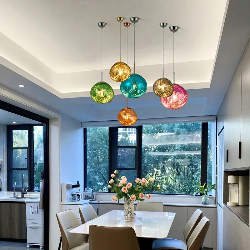 Modern Lava Pendant Light for Dining Room | Desfino