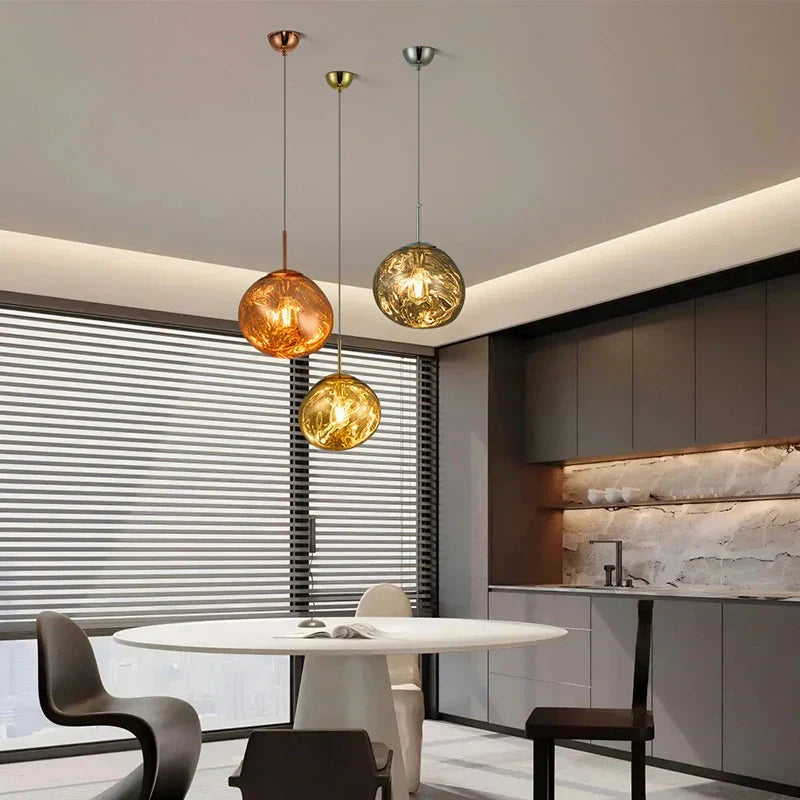 Modern Lava Pendant Light for Dining Room | Desfino