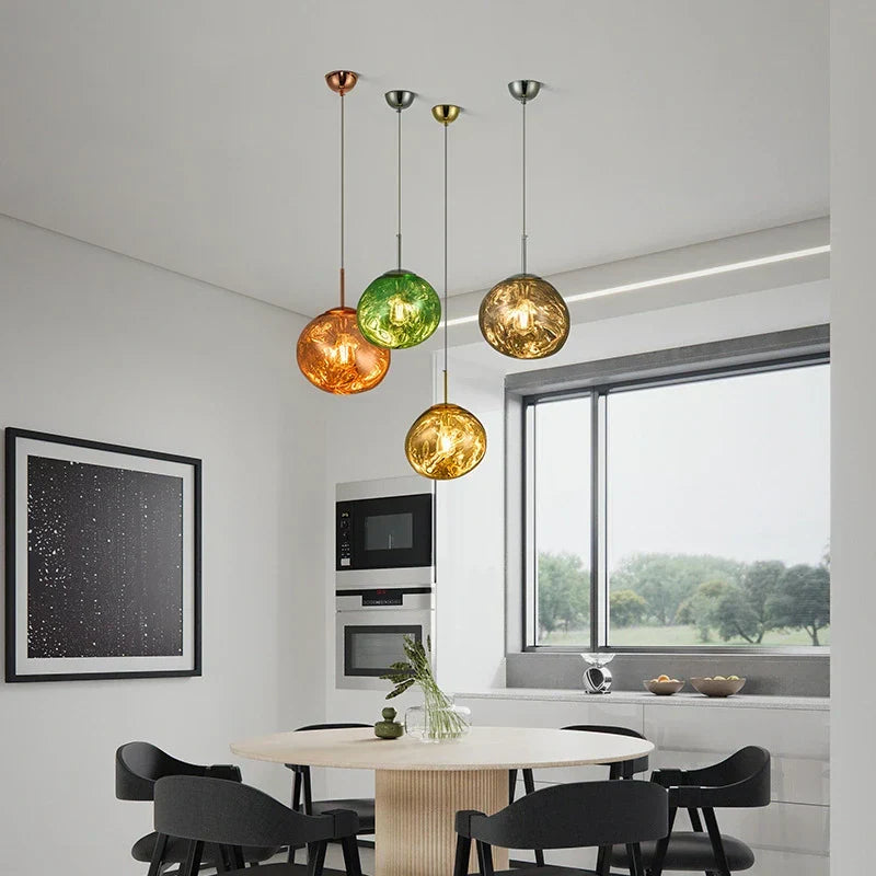 Modern Lava Pendant Light for Dining Room | Desfino