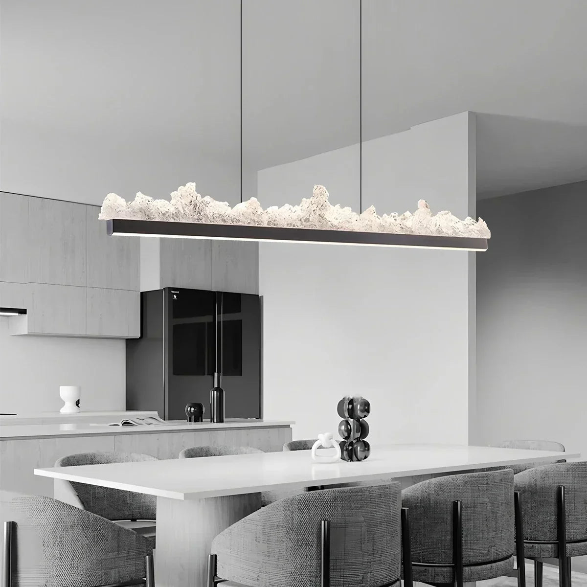 Modern Light Luxury Iceberg Chandelier | Desfino