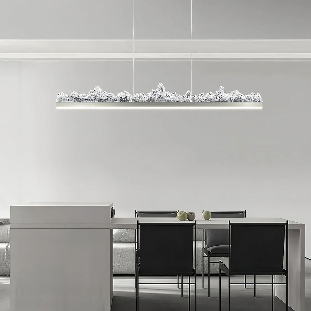 Modern Light Luxury Iceberg Chandelier | Desfino