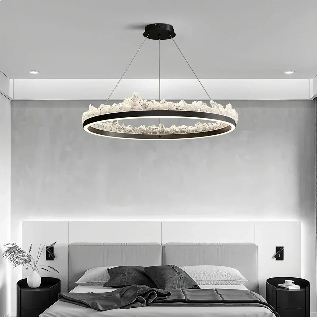 Modern Light Luxury Iceberg Chandelier | Desfino