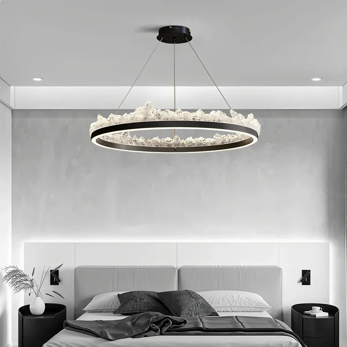 Modern Light Luxury Iceberg Chandelier | Desfino