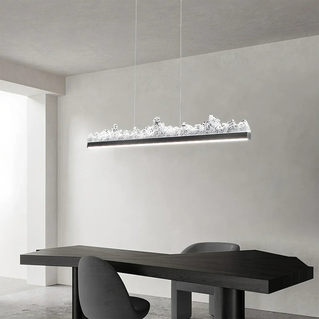 Modern Light Luxury Iceberg Chandelier | Desfino
