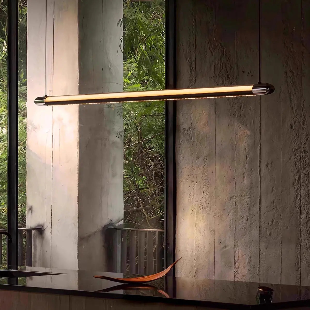 Modern Light Luxury Linear Pendant Light | Desfino