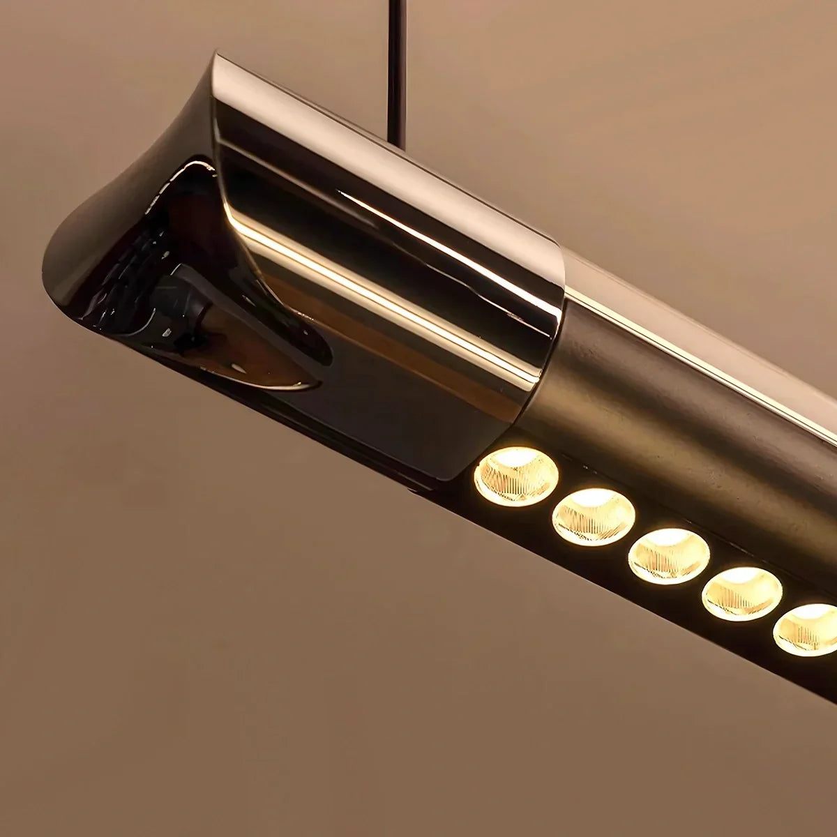 Modern Light Luxury Linear Pendant Light | Desfino