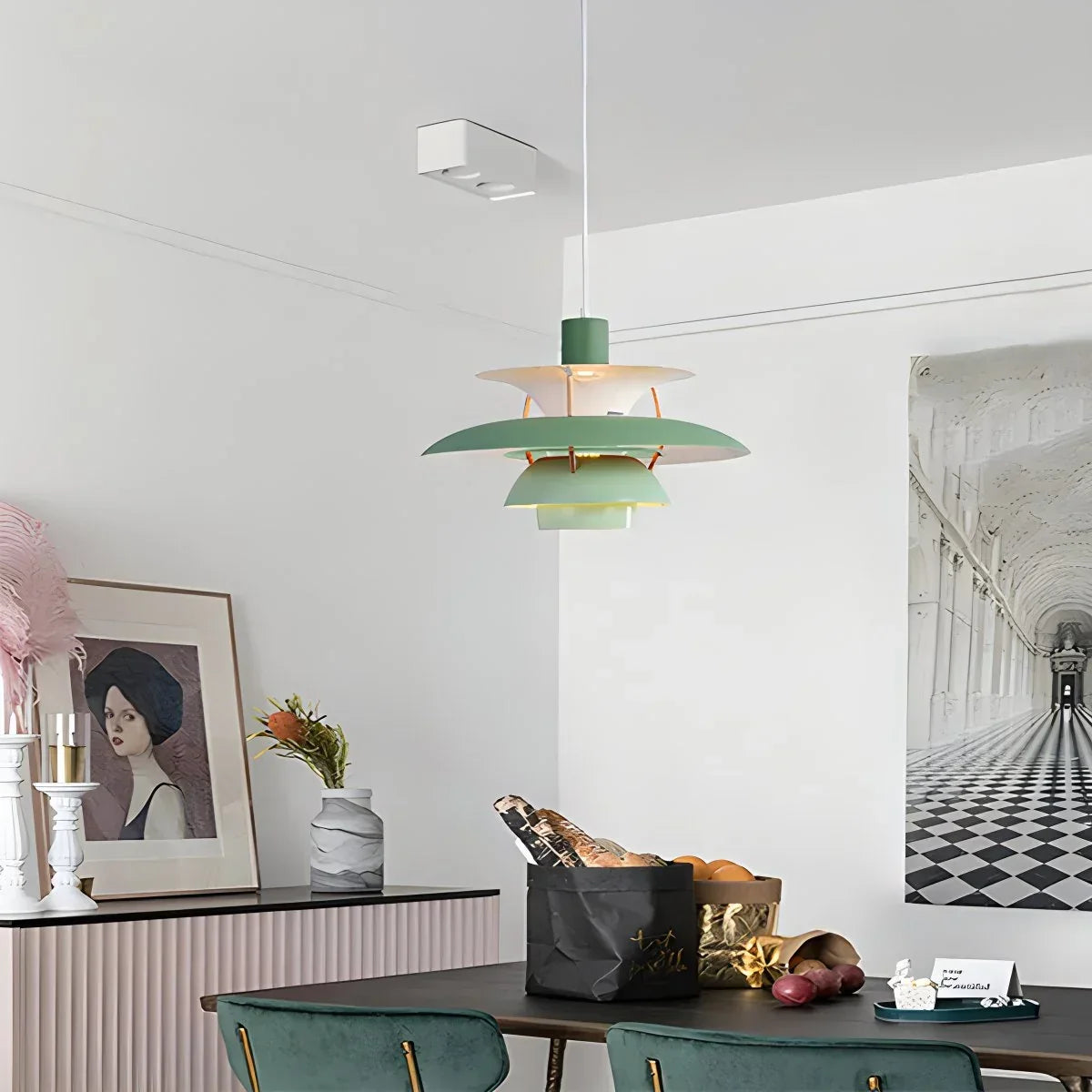 Modern Nordic Style Multi-layer Hanging Pendant Lamp | Desfino