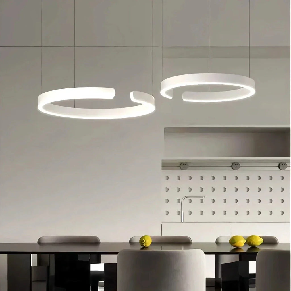 Moderner LED-Ring-Kronleuchter für das Wohnzimmer | Desfino