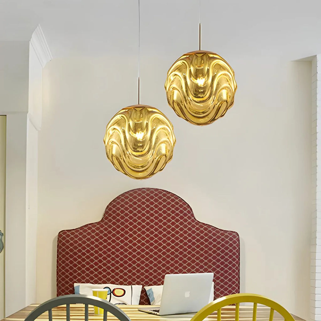 Moderne kugelförmige Pendelleuchte für Küche und Esszimmer | Desfino