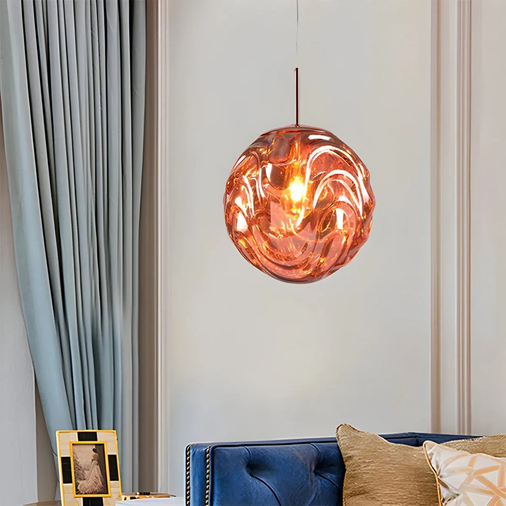 Moderne kugelförmige Pendelleuchte für Küche und Esszimmer | Desfino