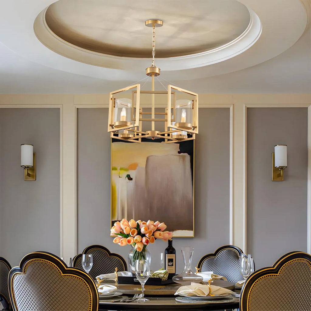 Modern Luxury All Copper Chandelier | Desfino