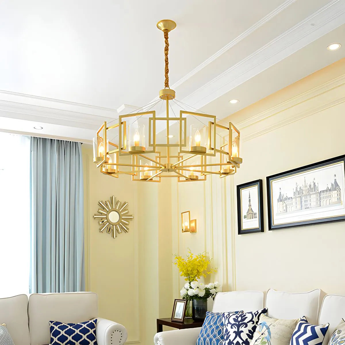 Modern Luxury All Copper Chandelier | Desfino