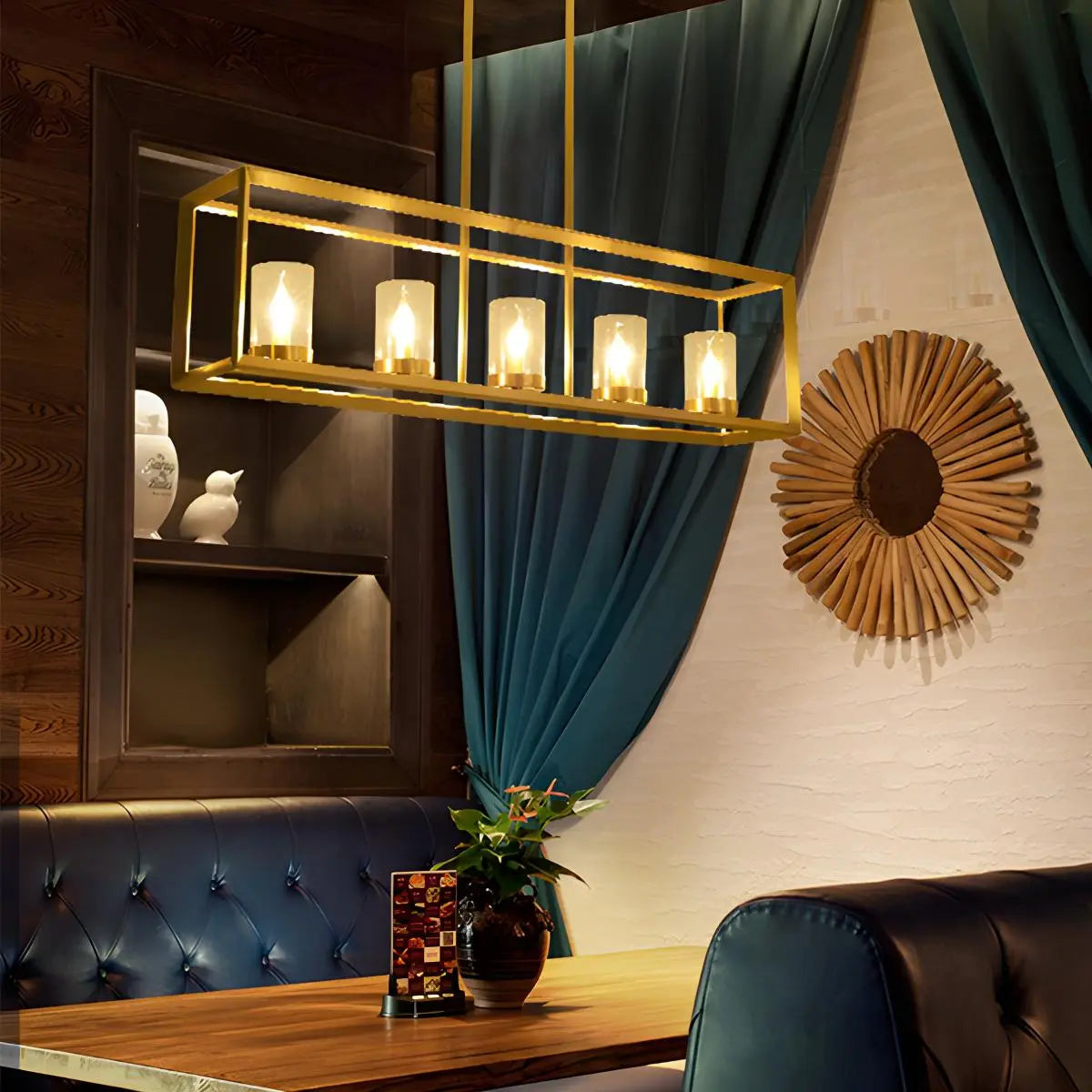 Modern Luxury All Copper Chandelier | Desfino