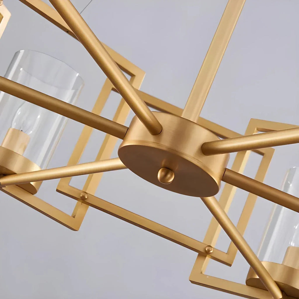 Modern Luxury All Copper Chandelier | Desfino
