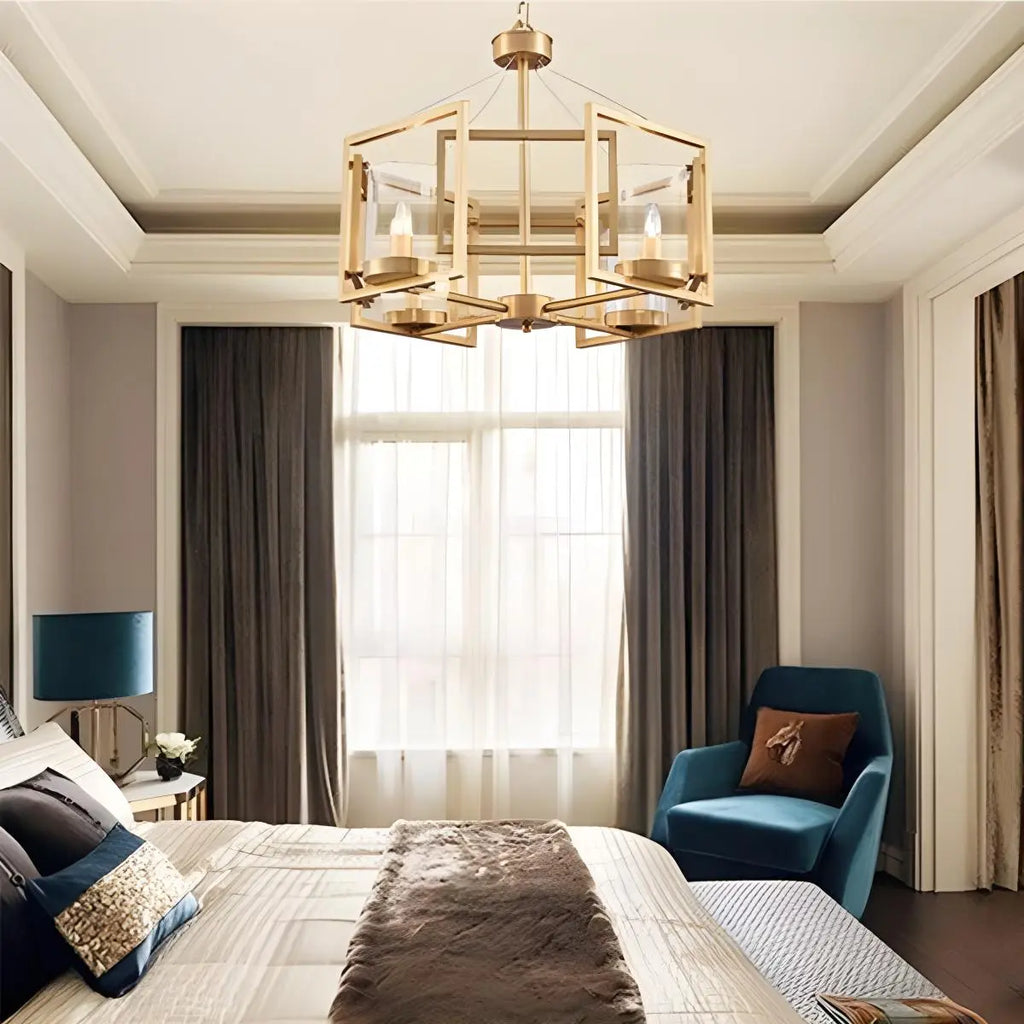 Modern Luxury All Copper Chandelier | Desfino