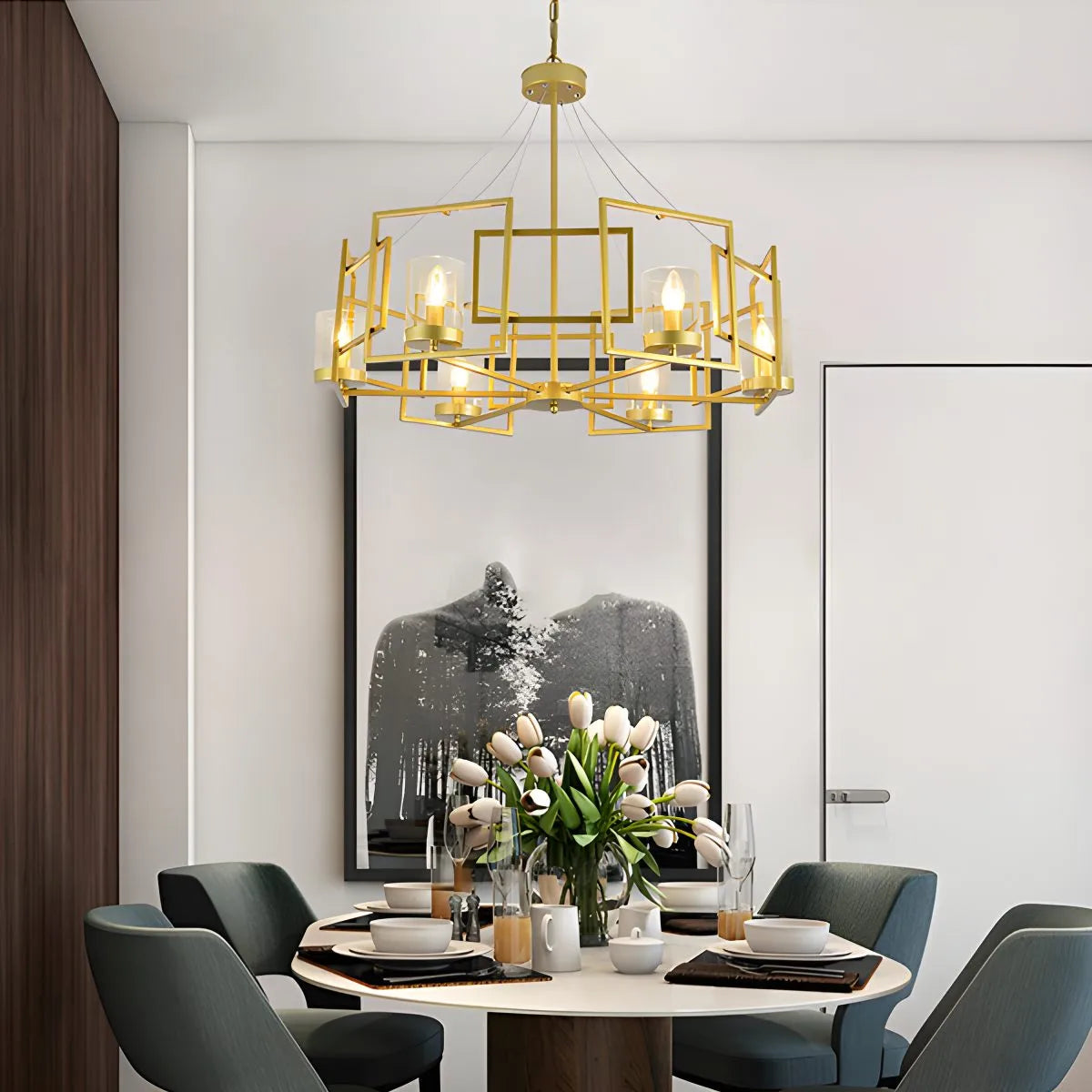 Modern Luxury All Copper Chandelier | Desfino