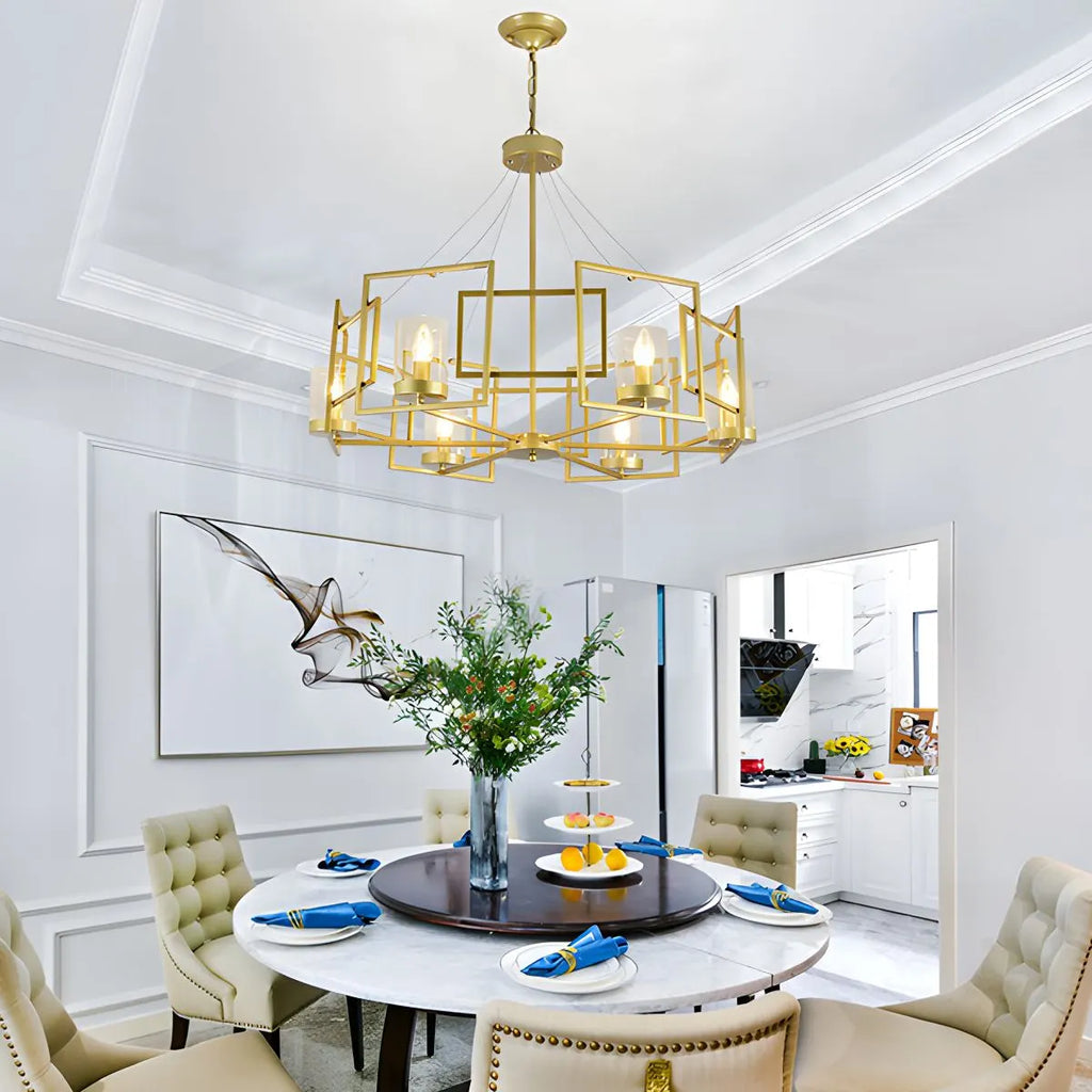 Modern Luxury All Copper Chandelier | Desfino
