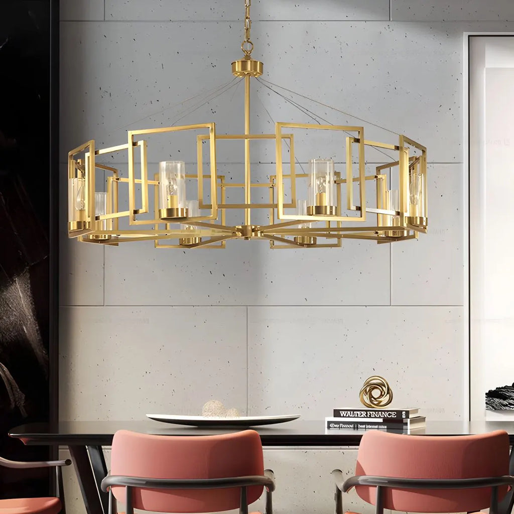 Modern Luxury All Copper Chandelier | Desfino