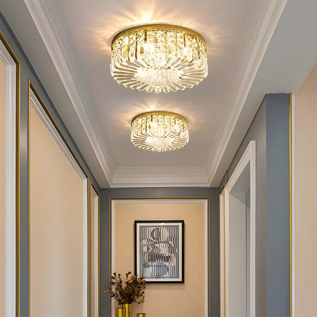 Moderne luxuriöse Kristall-Deckenleuchte | Desfino