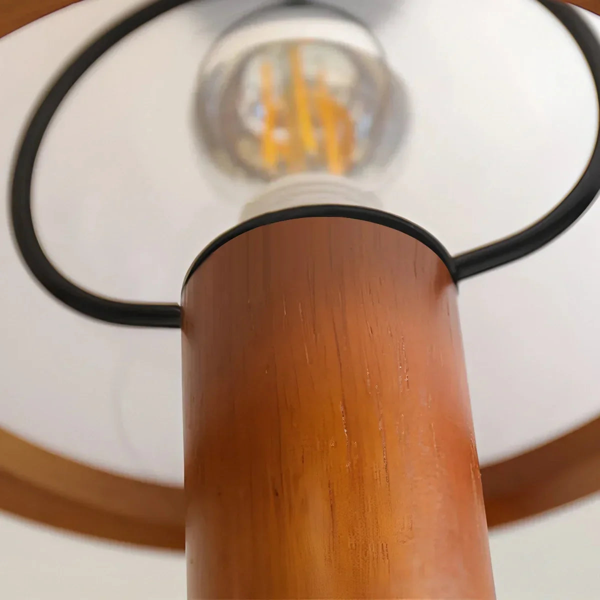 Mushroom Wood Wall Lamp for Bedroom | Desfino
