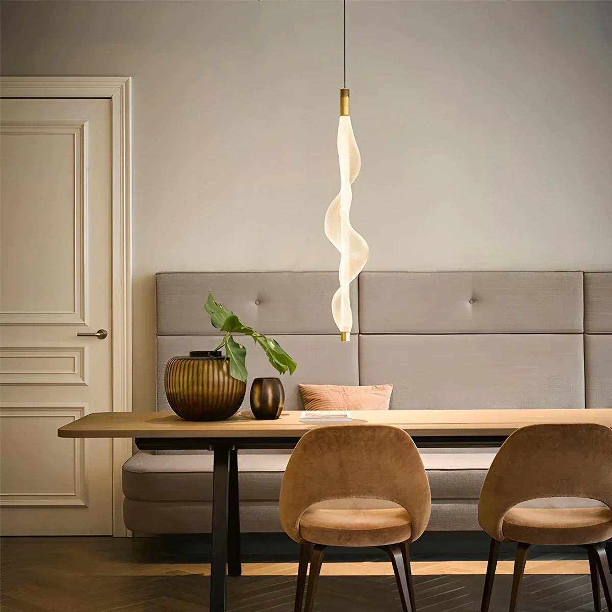 Nordic Art Twisted Mesh Pendant Light | Desfino
