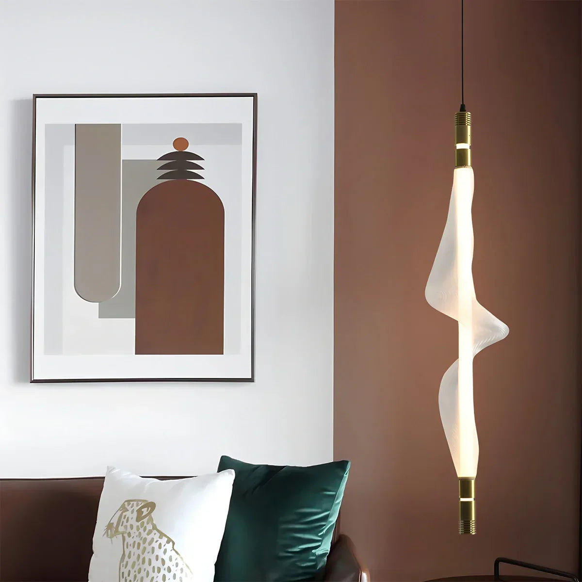 Nordic Art Twisted Mesh Pendant Light | Desfino