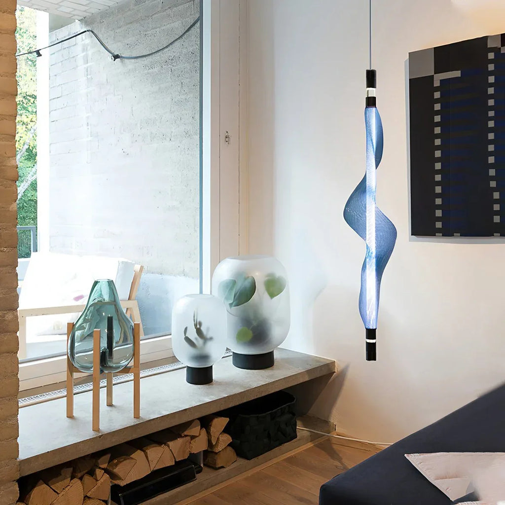Nordic Art Twisted Mesh Pendant Light | Desfino