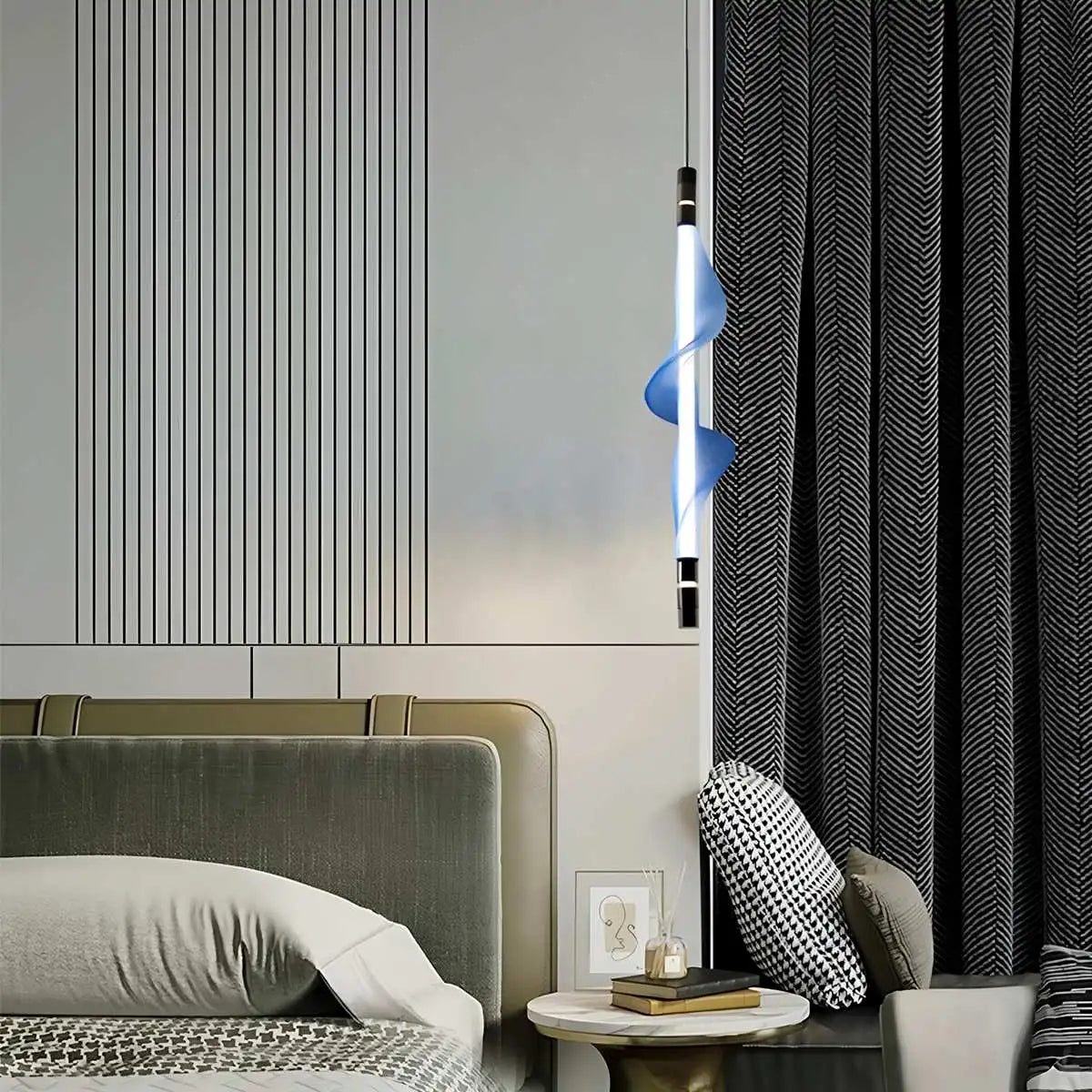 Nordic Art Twisted Mesh Pendant Light | Desfino